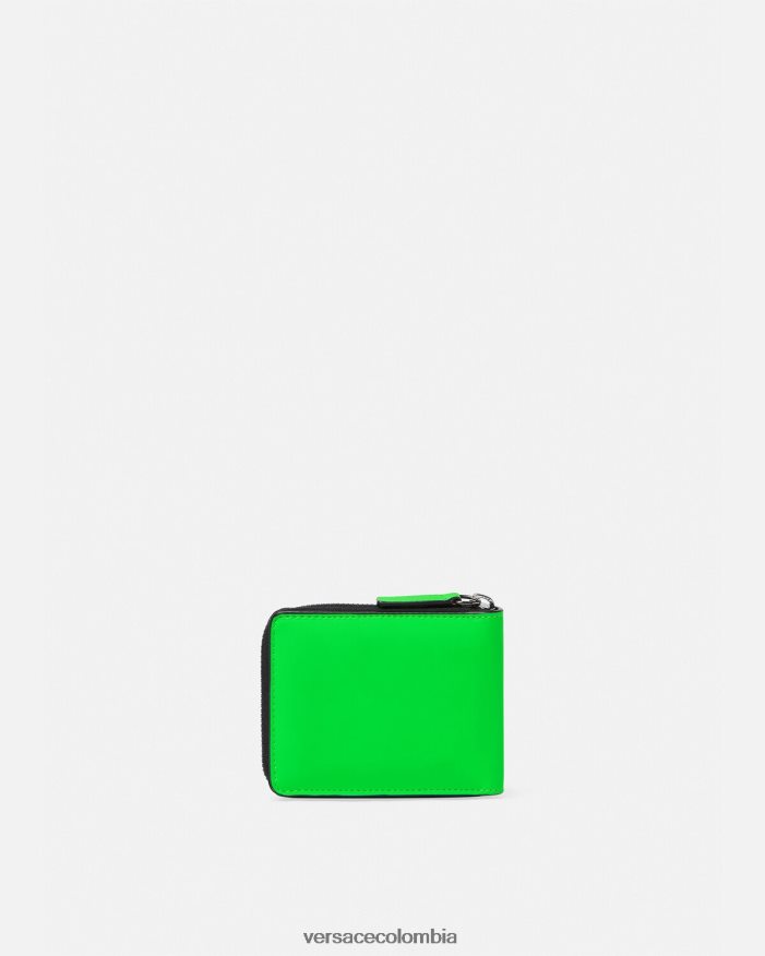 hombres cartera plegable con medusa biggie Versace verde 2RP40F1642 accesorios