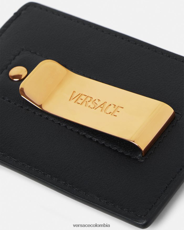 hombres tarjetero con medusa Versace negro 2RP40F1638 accesorios