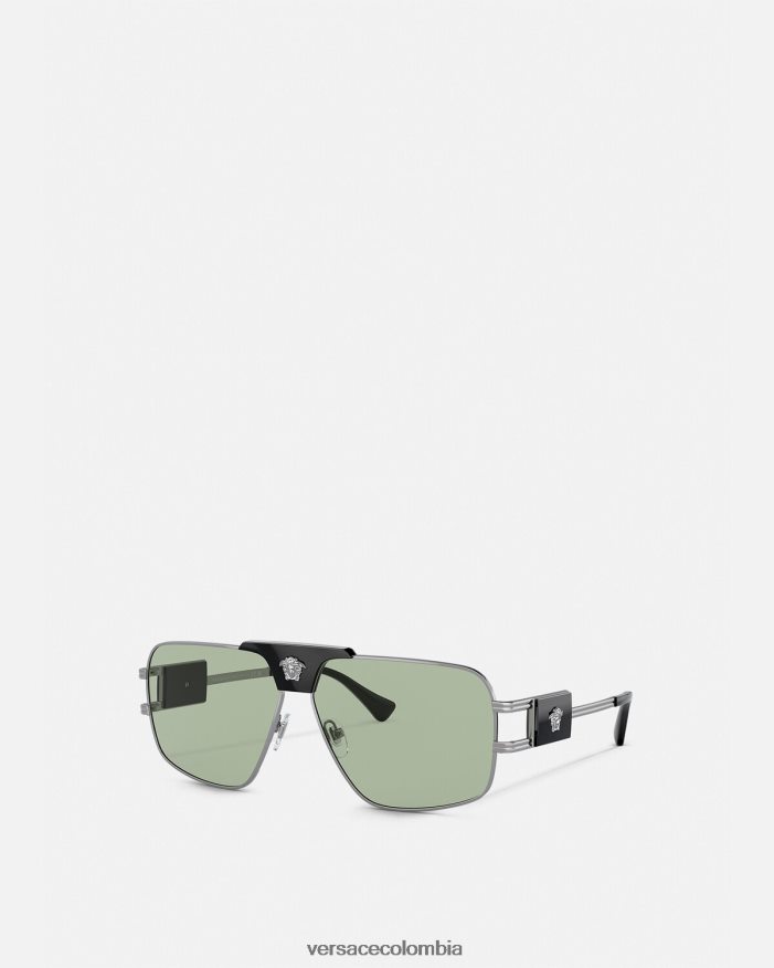 hombres gafas de sol cuadradas para proyectos especiales Versace onul 2RP40F1675 accesorios