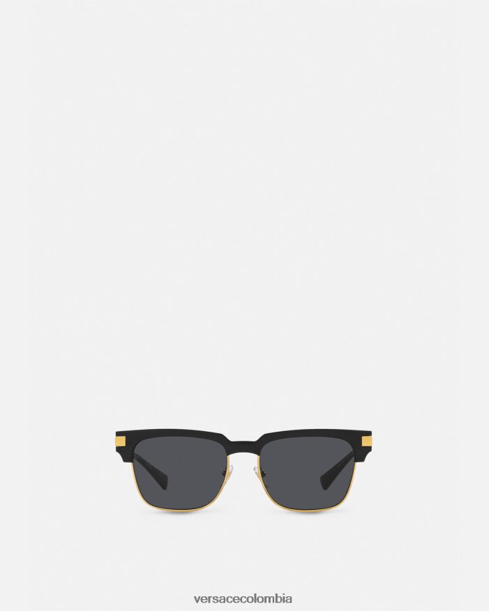 hombres gafas de sol greca Versace negro 2RP40F1680 accesorios