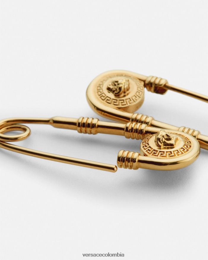 hombres pendientes de imperdible Versace oro 2RP40F1690 accesorios