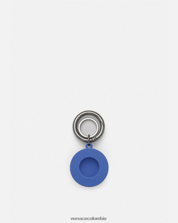 hombres llavero con etiqueta de aire de medusa biggie Versace azul 2RP40F1654 accesorios
