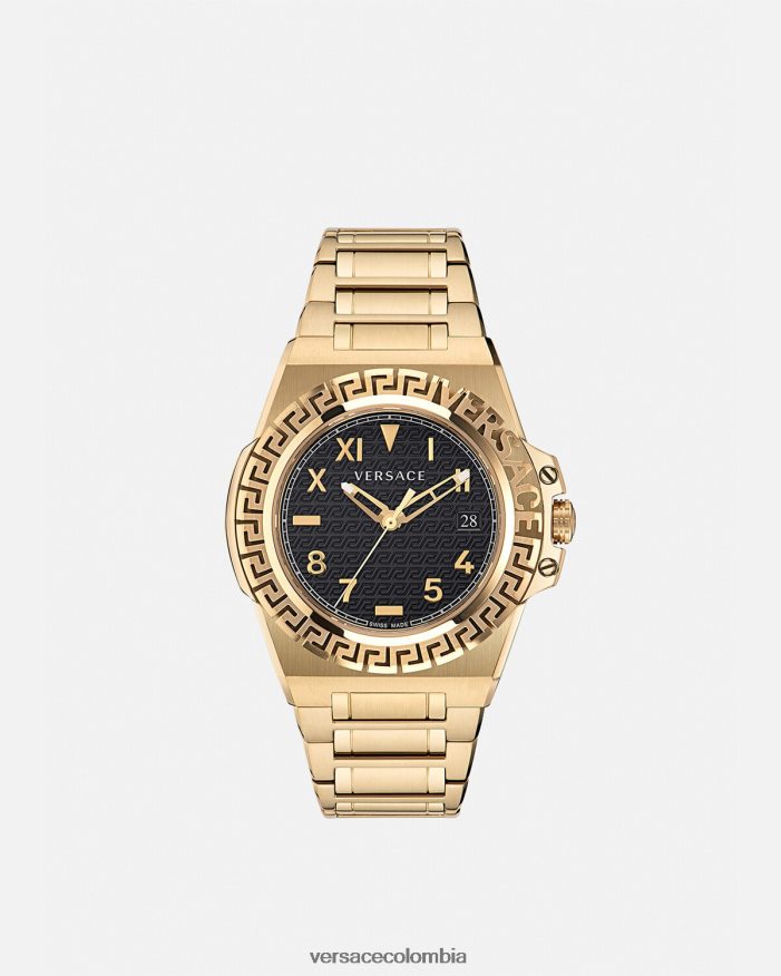 hombres reloj de reacción de greca Versace pnul 2RP40F1712 accesorios