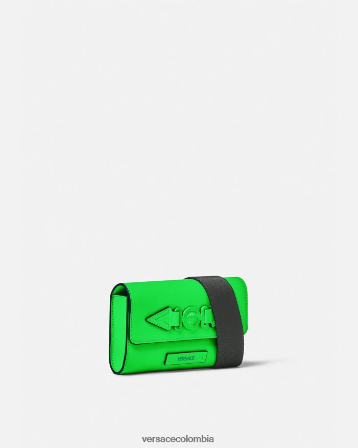 hombres riñonera con Medusa Biggie Versace verde 2RP40F1473 bolsas