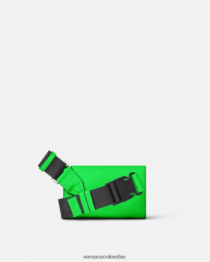 hombres riñonera con Medusa Biggie Versace verde 2RP40F1473 bolsas