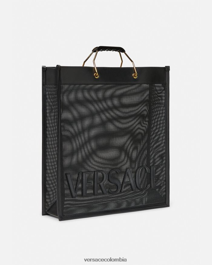 hombres bolso de mano comprador Versace negro 2RP40F1507 bolsas