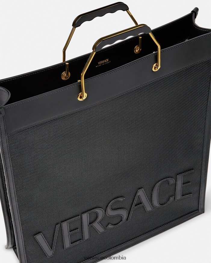 hombres bolso de mano comprador Versace negro 2RP40F1507 bolsas