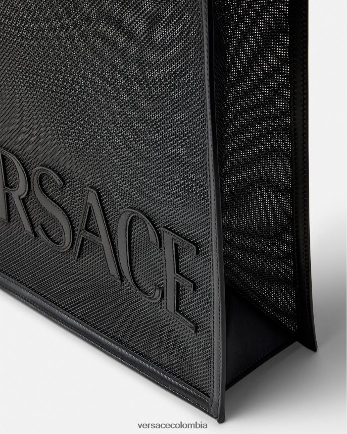 hombres bolso de mano comprador Versace negro 2RP40F1507 bolsas