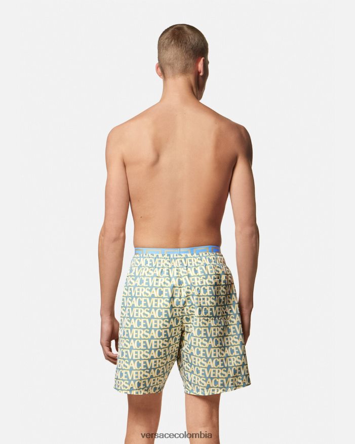 hombres bañadores integrales Versace imprimir 2RP40F1794 ropa interior y ropa de playa