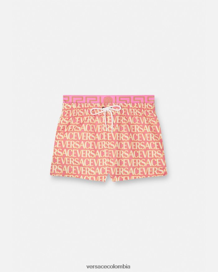 hombres shorts de baño integrales Versace imprimir 2RP40F1793 ropa interior y ropa de playa