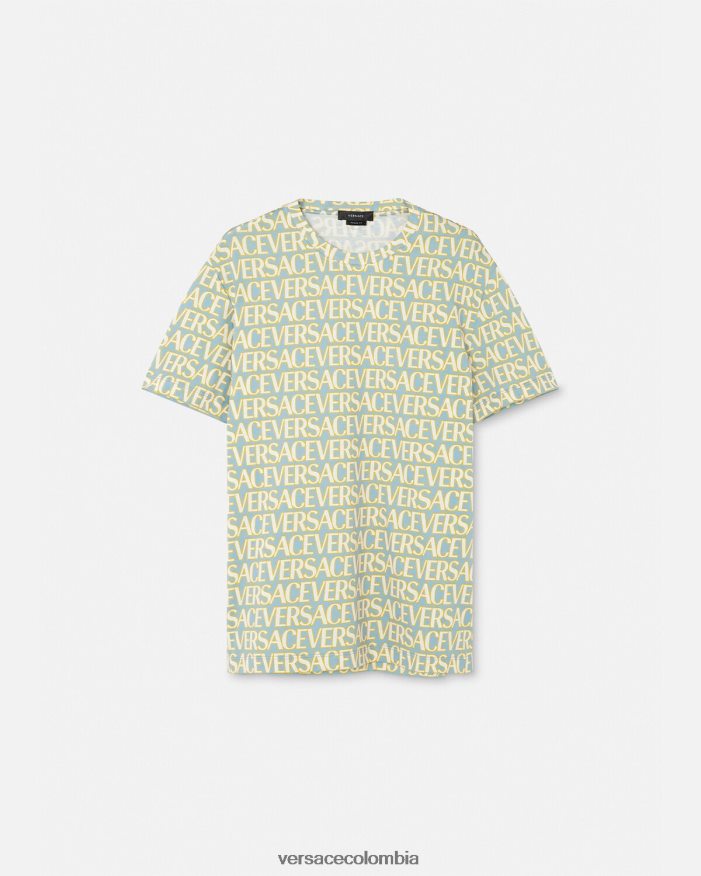 hombres camiseta por toda la prenda Versace imprimir 2RP40F1354 ropa