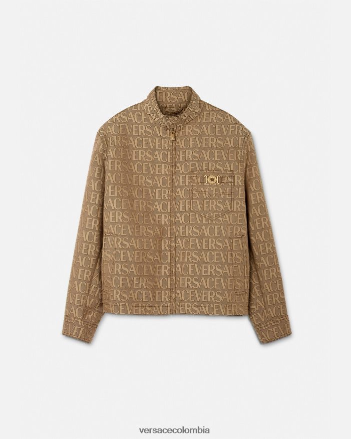 hombres chaqueta tipo blusón por toda la prenda Versace imprimir 2RP40F1221 ropa