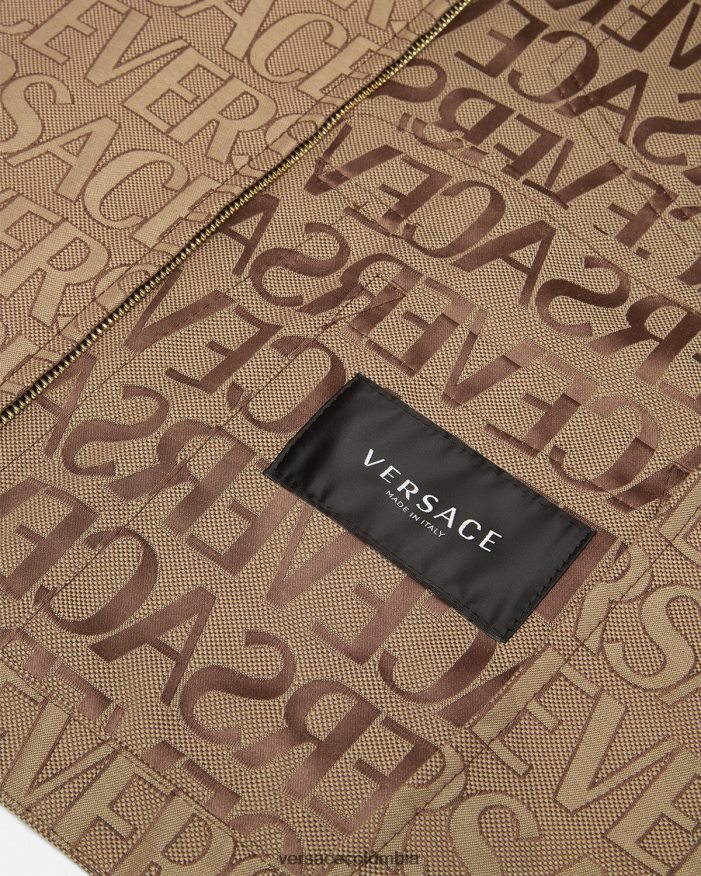 hombres chaqueta tipo blusón por toda la prenda Versace imprimir 2RP40F1221 ropa