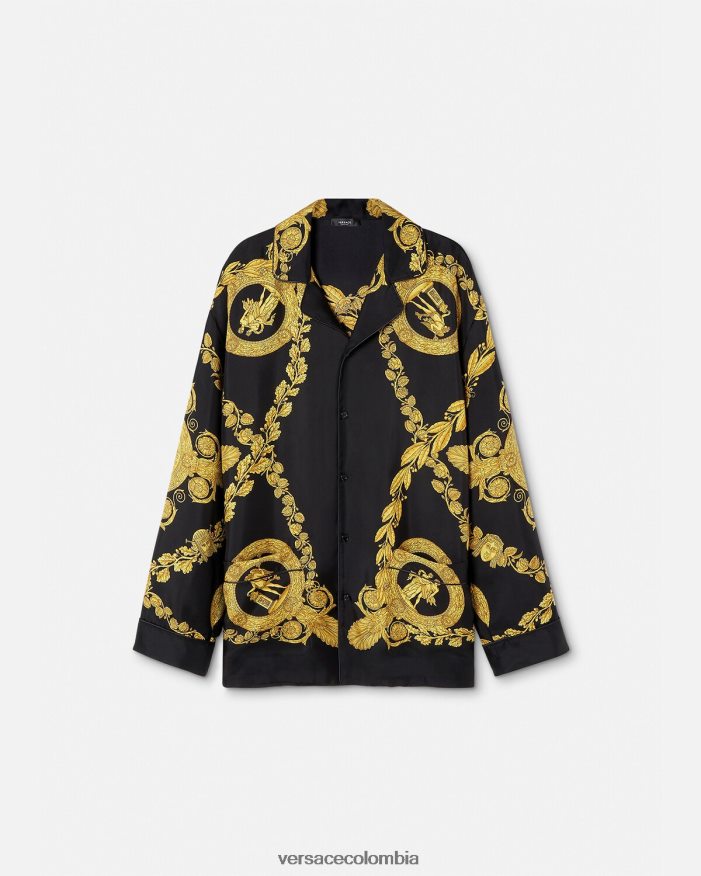 hombres top de pijama maschera barroco Versace imprimir 2RP40F1741 ropa interior y ropa de playa