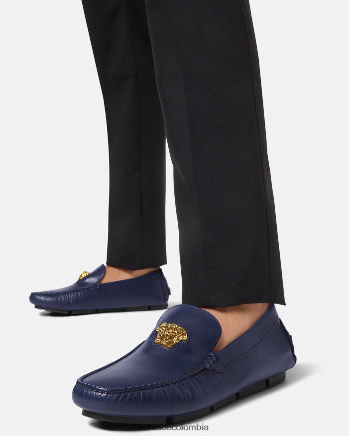 hombres zapatos de piloto la medusa Versace Armada 2RP40F1606 zapato