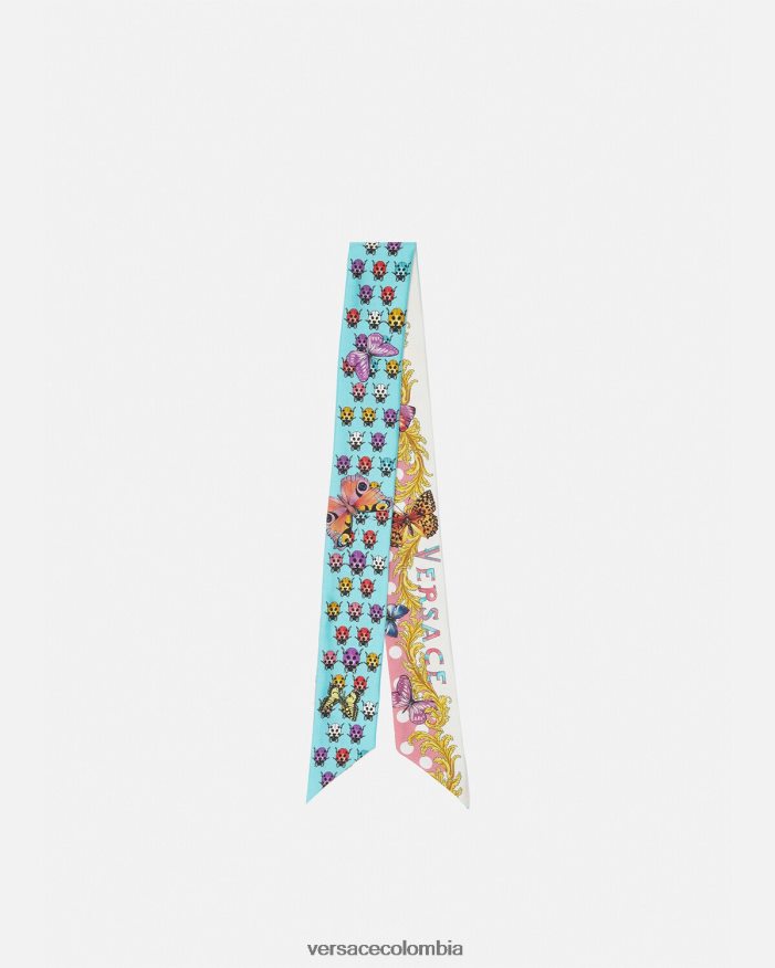 mujer corbata bufanda mariposas Versace imprimir 2RP40F893 accesorios