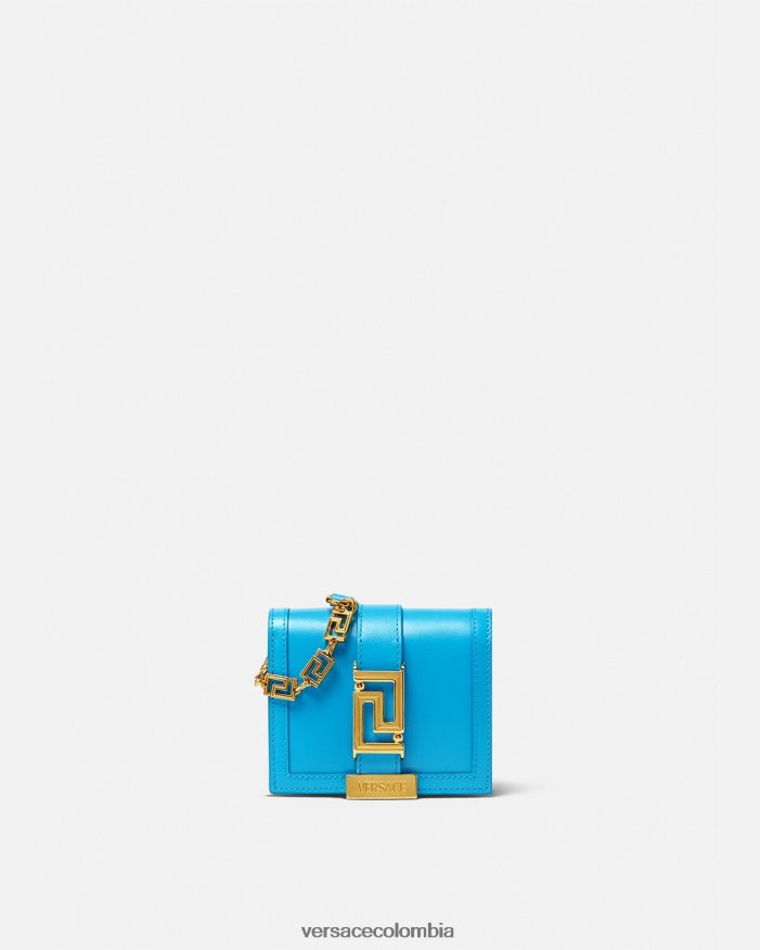 mujer cartera con cadena de diosa Greca Versace un color 2RP40F580 accesorios