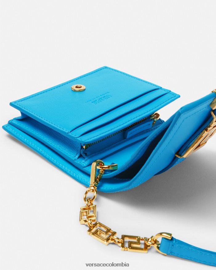 mujer cartera con cadena de diosa Greca Versace un color 2RP40F580 accesorios