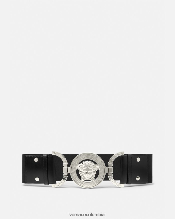 mujer cinturón ancho con medusa '95 Versace negro 2RP40F523 accesorios
