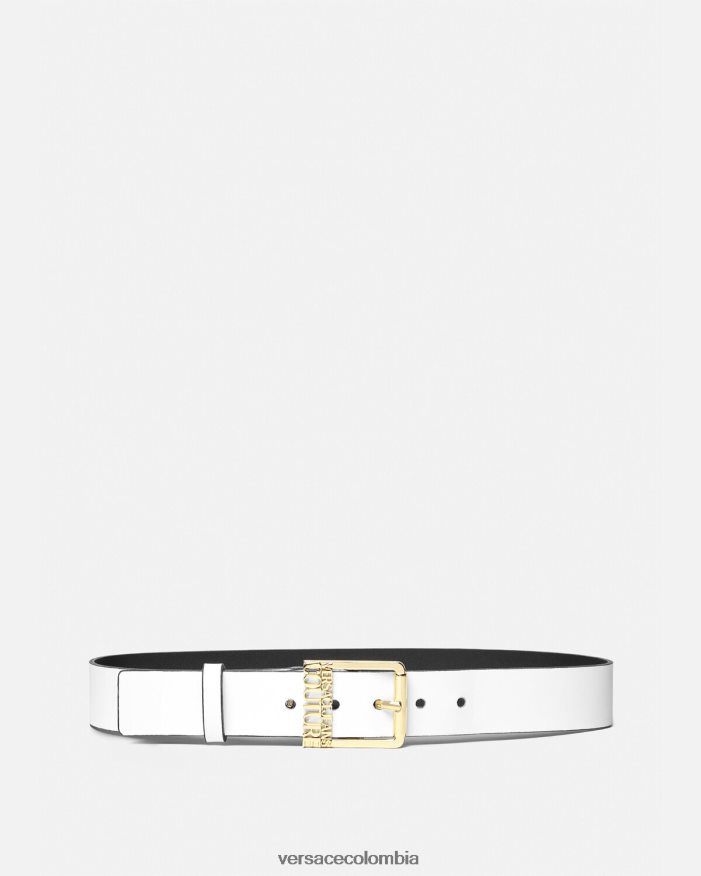 mujer cinturón con logo Versace blanco 2RP40F2332 accesorios