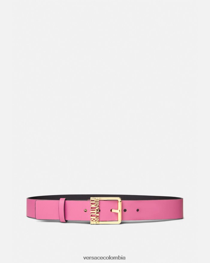mujer cinturón con logo Versace fucsia 2RP40F2355 accesorios
