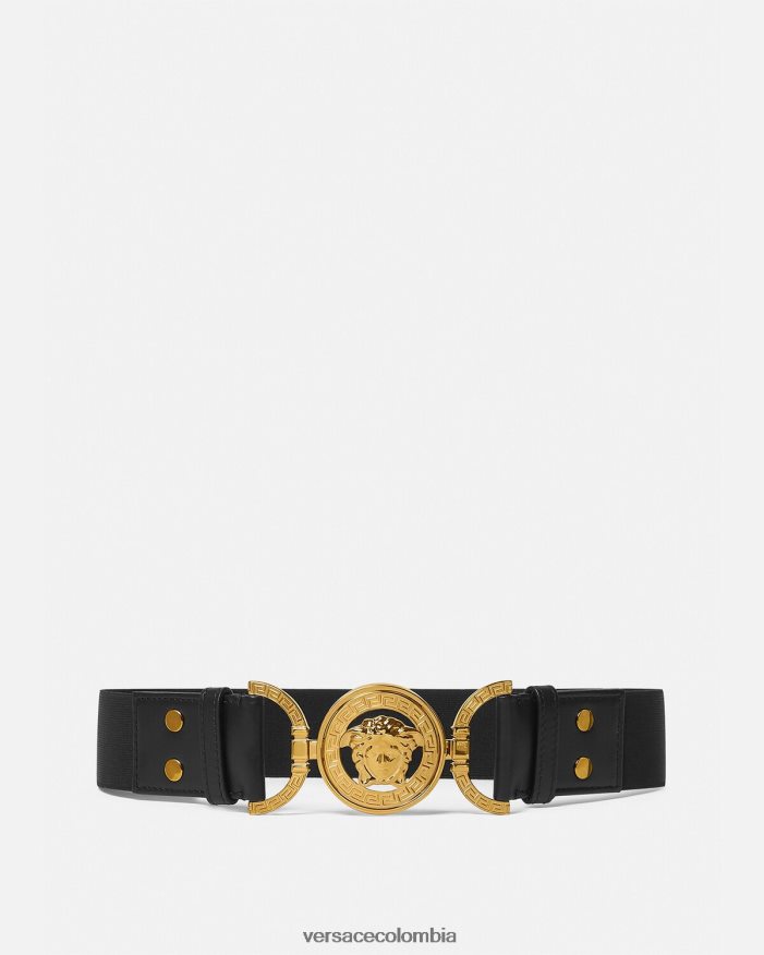 mujer cinturón de medusa Versace negro 2RP40F522 accesorios