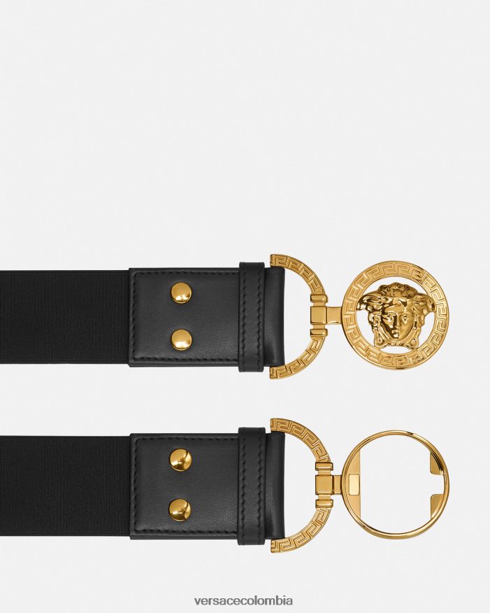 mujer cinturón de medusa Versace negro 2RP40F522 accesorios