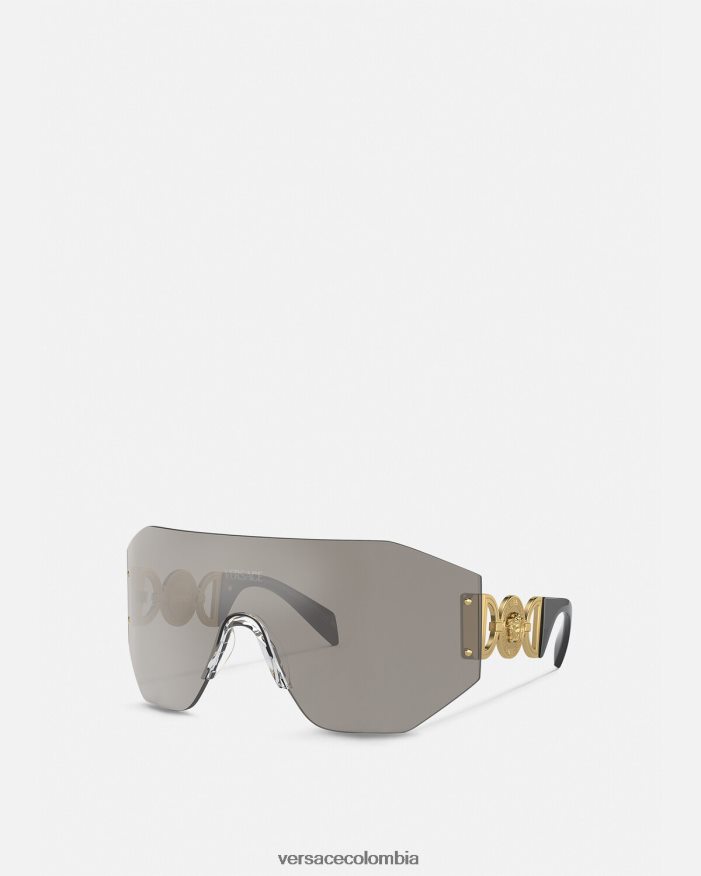 mujer gafas de sol con máscara de medusa biggie Versace onul 2RP40F608 accesorios