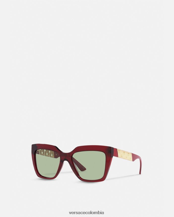 mujer gafas de sol greca Versace borgoña 2RP40F698 accesorios
