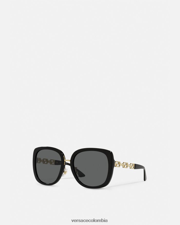 mujer gafas de sol greca Versace negro 2RP40F665 accesorios