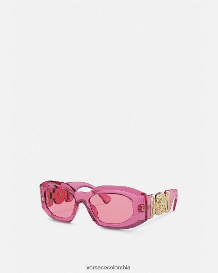 mujer gafas de sol maxi medusa biggie Versace rosa 2RP40F638 accesorios
