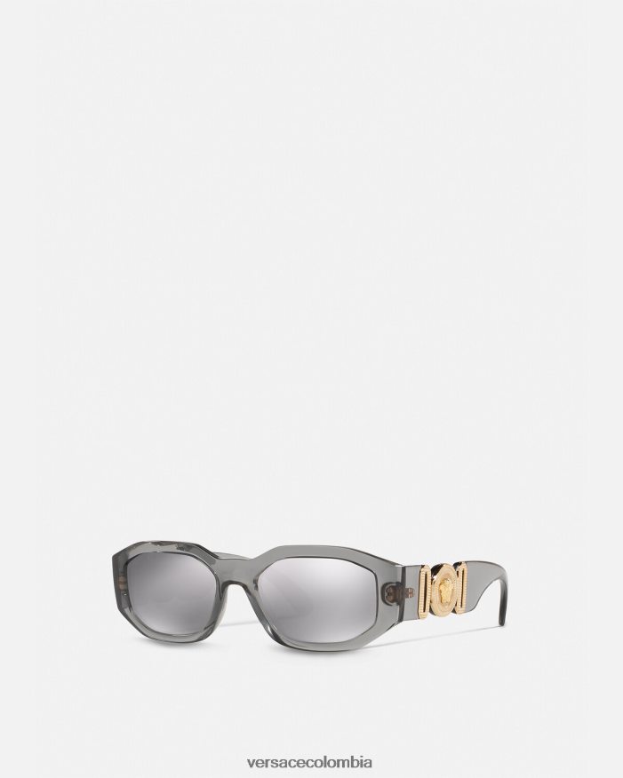 mujer gafas de sol medusa biggie Versace gris 2RP40F648 accesorios