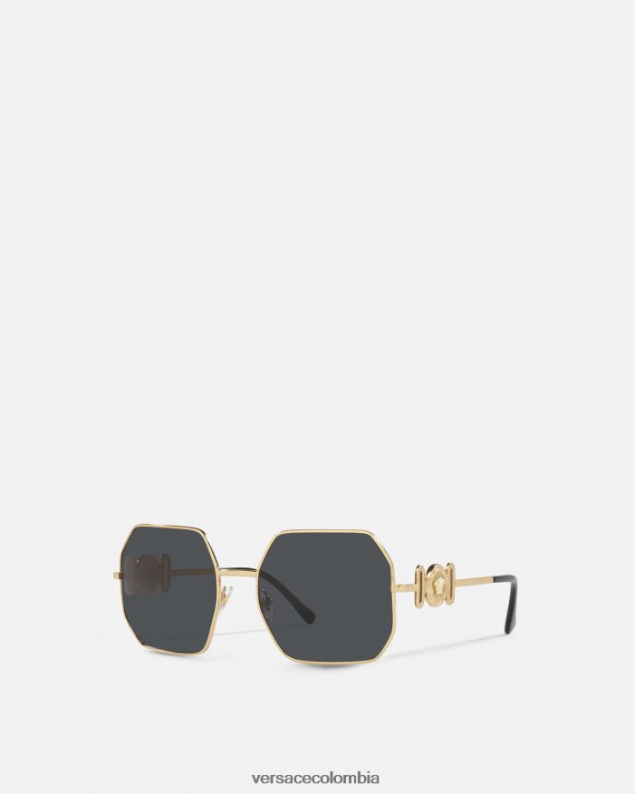 mujer gafas de sol medusa biggie Versace oro 2RP40F642 accesorios