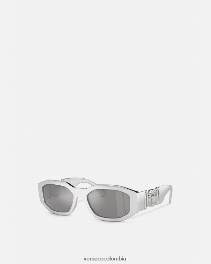 mujer gafas de sol medusa biggie Versace plata 2RP40F589 accesorios