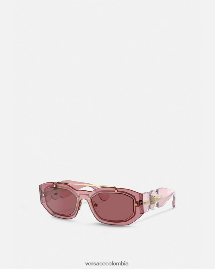 mujer gafas de sol medusa biggie Versace rosa 2RP40F658 accesorios
