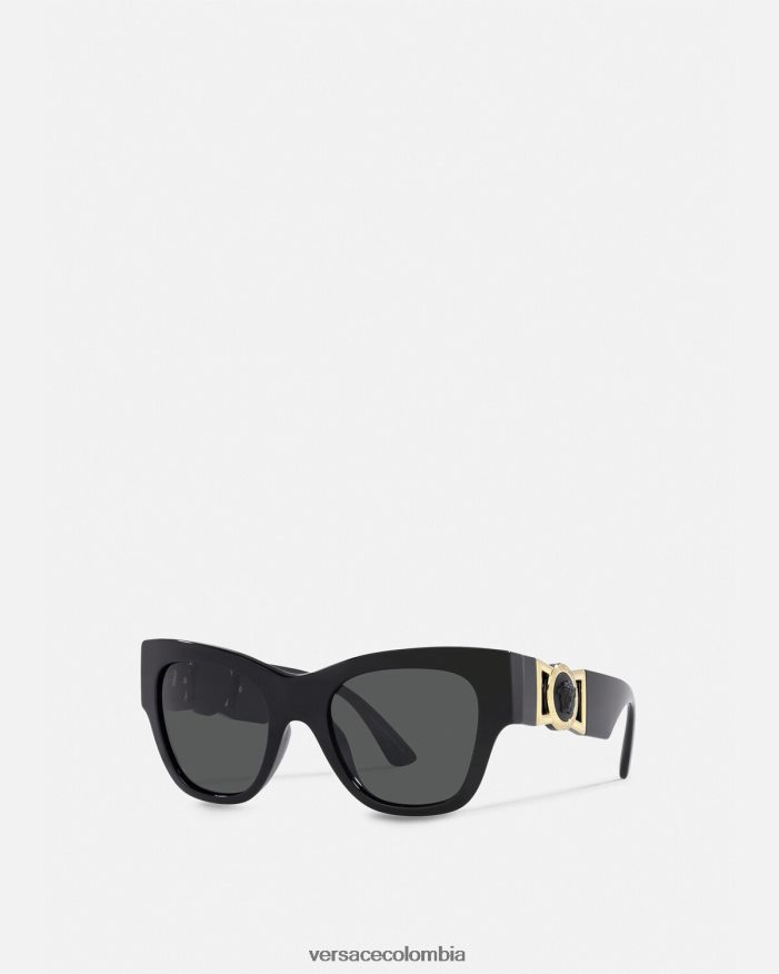 mujer gafas de sol medusa biggie mariposa Versace negro 2RP40F657 accesorios