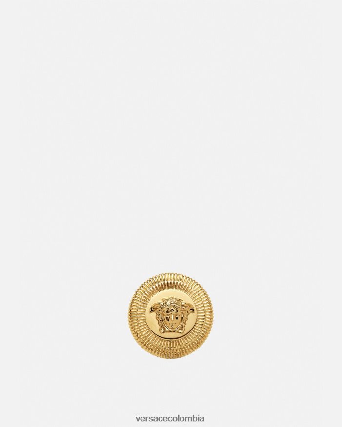 mujer anillo grande con medusa Versace oro 2RP40F783 accesorios