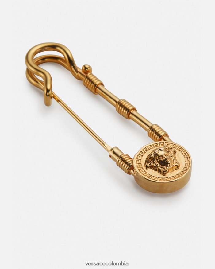 mujer broche de imperdible Versace tributo de oro 2RP40F799 accesorios