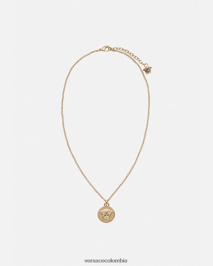 mujer collar con colgante de medusa Versace oro 2RP40F770 accesorios