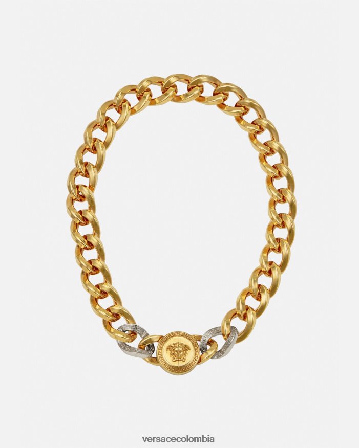 mujer collar de cadena con medusa Versace oro 2RP40F785 accesorios