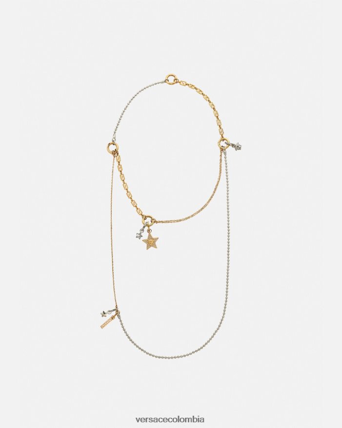 mujer collar de galaxia Versace oro 2RP40F821 accesorios