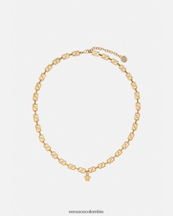 mujer collar de medusa greca Versace oro 2RP40F744 accesorios
