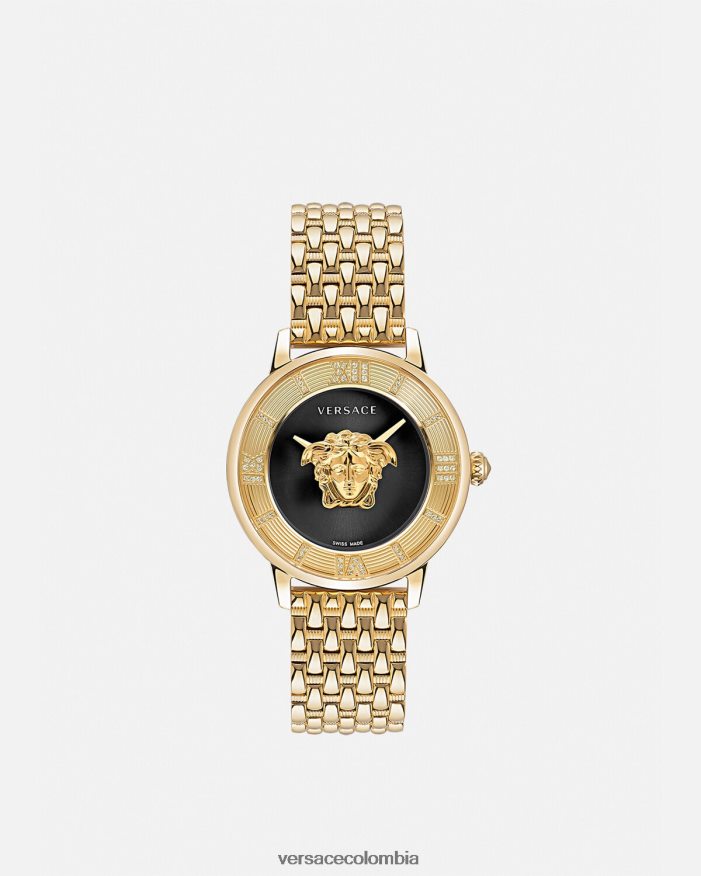 mujer reloj la medusa con diamantes Versace oro negro 2RP40F962 accesorios