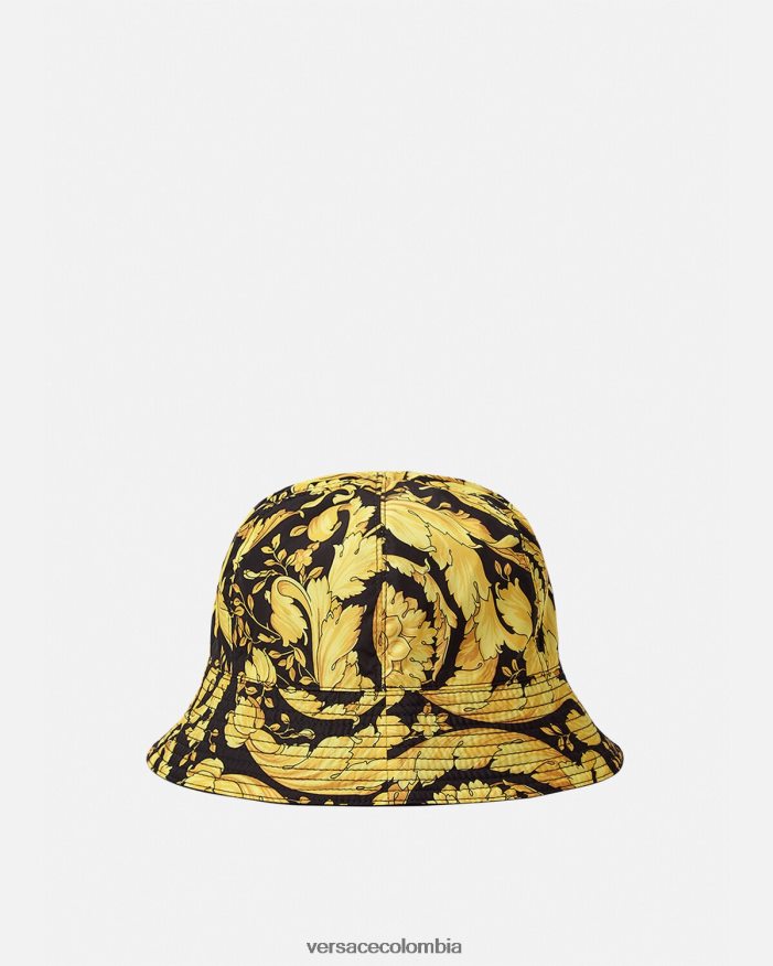 mujer sombrero de pescador barroco Versace imprimir 2RP40F873 accesorios