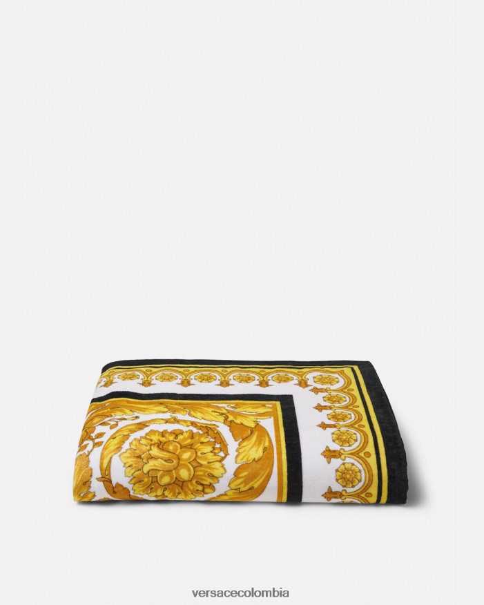 mujer toalla de playa creta de flor Versace imprimir 2RP40F1203 ropa interior y ropa de playa