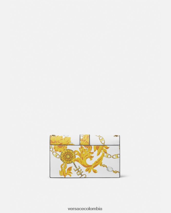 mujer bolso de hombro couture1 de cadena de alta costura Versace oro y blanco 2RP40F2359 bolsas