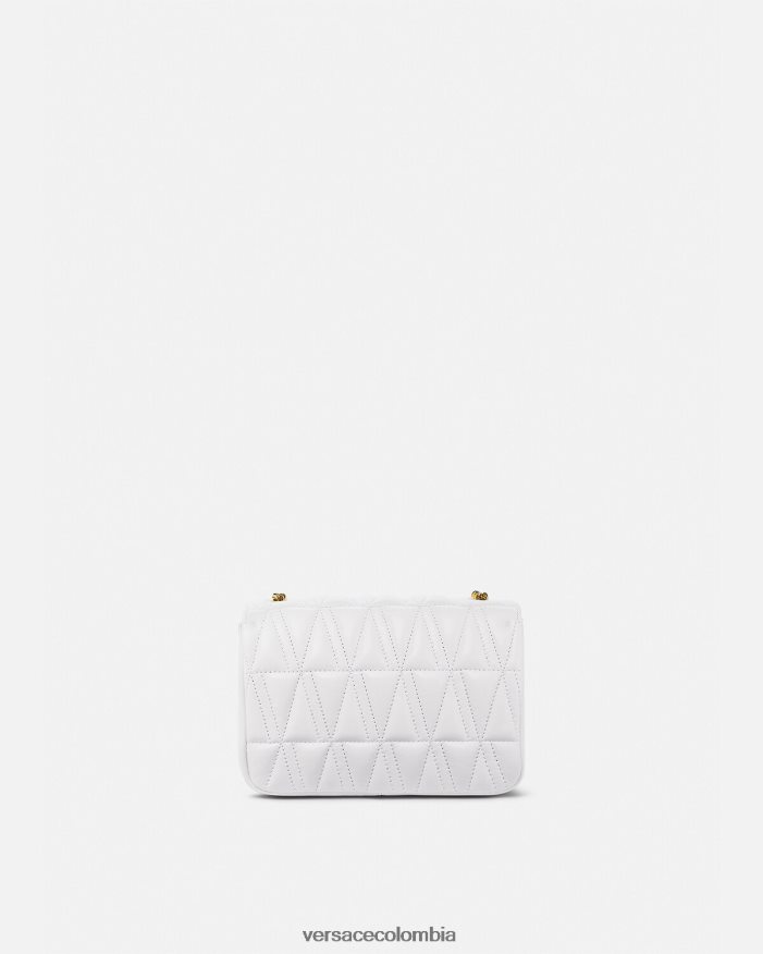 mujer bolso de hombro pequeño virtus Versace blanco 2RP40F368 bolsas