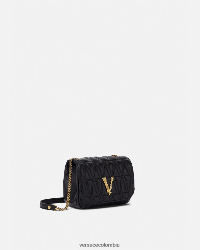 mujer bolso de hombro pequeño virtus Versace negro 2RP40F367 bolsas
