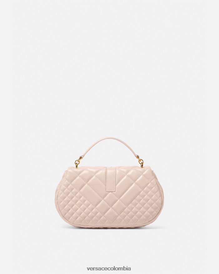 mujer bolso de hombro con greca diosa Versace Rosa claro 2RP40F245 bolsas
