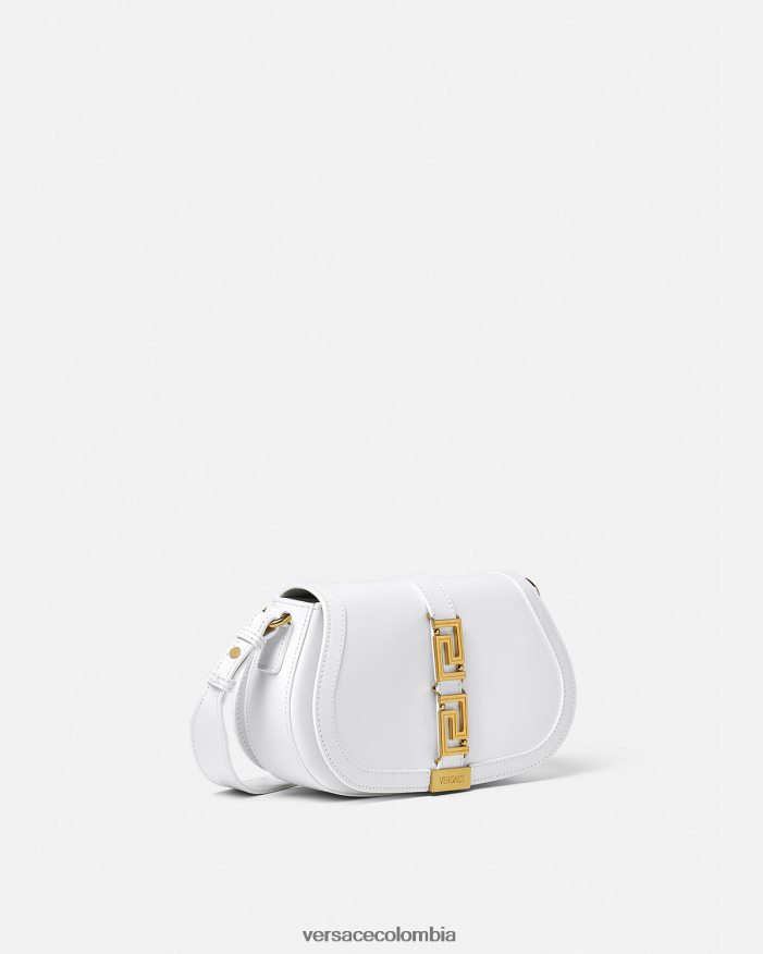 mujer bolso de hombro con greca diosa Versace blanco 2RP40F253 bolsas